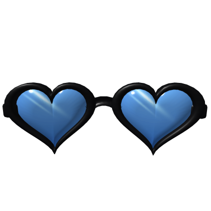 Heart Shades - Baby Blue