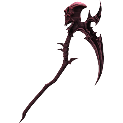 Halloween Pink Horror Bone Skeleton Scythe  Roblox item