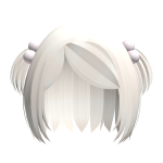 ♡ FREE : platinum baby bob w/ cute pink bobbles
