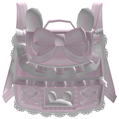 ♡ 3.0 dearest ruffled bunny backpack in pink