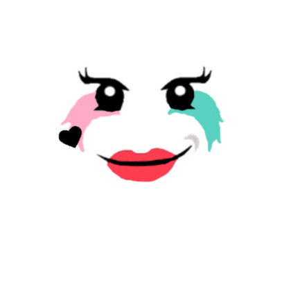 Harley Quinn Face Roblox decal