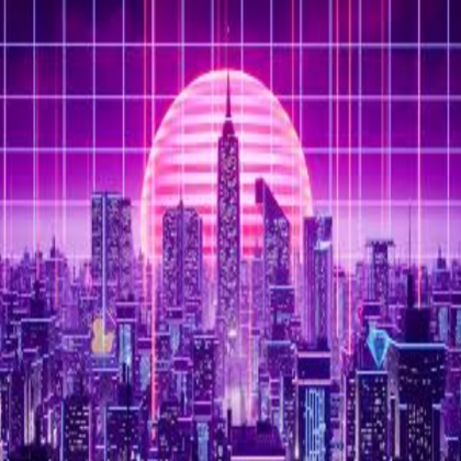 Neon city Roblox decal