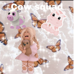 Cute cow sqaud