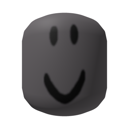 Classic Face (Dark Grey) Roblox item