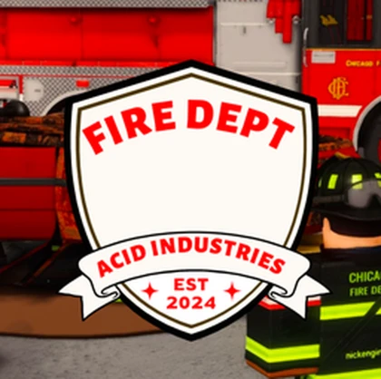 •〔 FIRE DEPT GROUP 〕• Roblox group icon