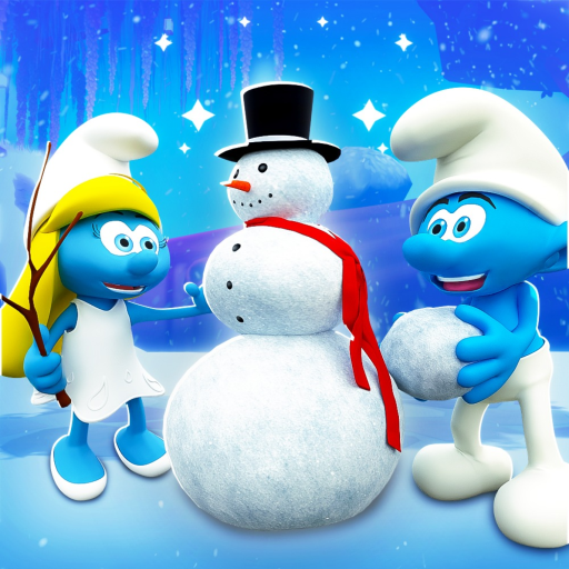 [❄️] Smurfs Grow A Village official Roblox game thumbnail