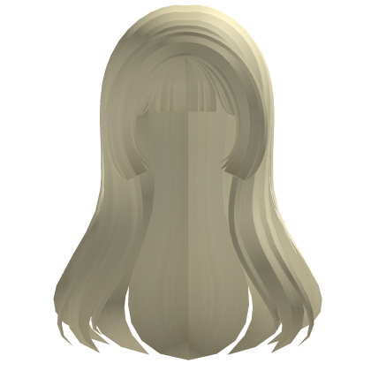 sweet hime long straight light yellow hair Roblox item