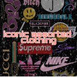 iconic assorted clothing