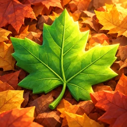 Find the Green Leaf 🍃 icon