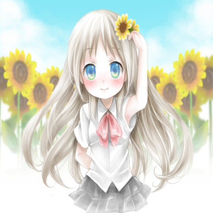 Anime girl Roblox decal