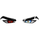 Devil Vs Angel Player Eyes