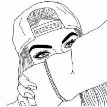 Outline Girl Roblox decal