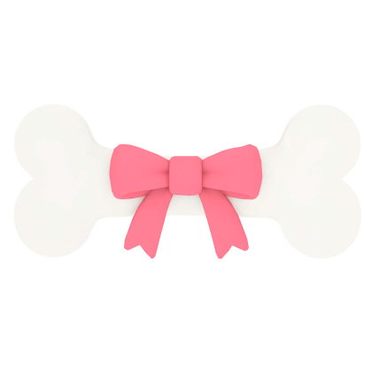 Pastel Bow-Tied Bone