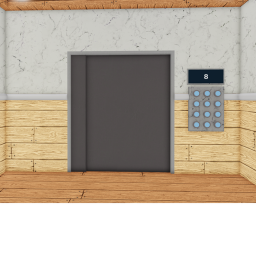 the elevator