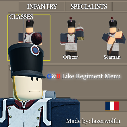 [FIXES] G&B-like Regiment Menu