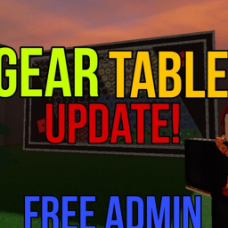 !Free Admin House![Gear Table Update!]