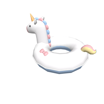 ♡ Pastel Rainbow Unicorn Pool Float 🌈🦄💖 Roblox item