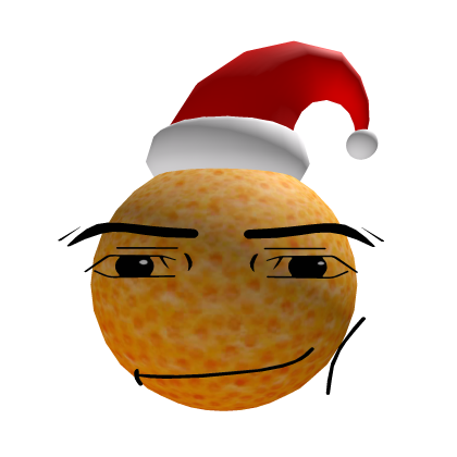 [⏳] Man Face New Year's Orange [Back] Roblox item