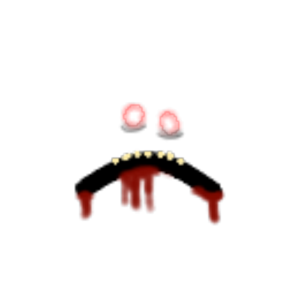 Cartoon Smile but zombie? Roblox decal