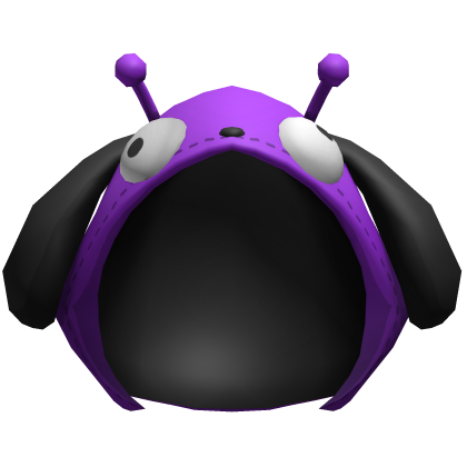 Purple Invader Zim Gir Plush Hood