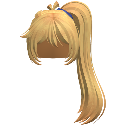 Neru Akita Yellow Side Ponytail  Roblox item