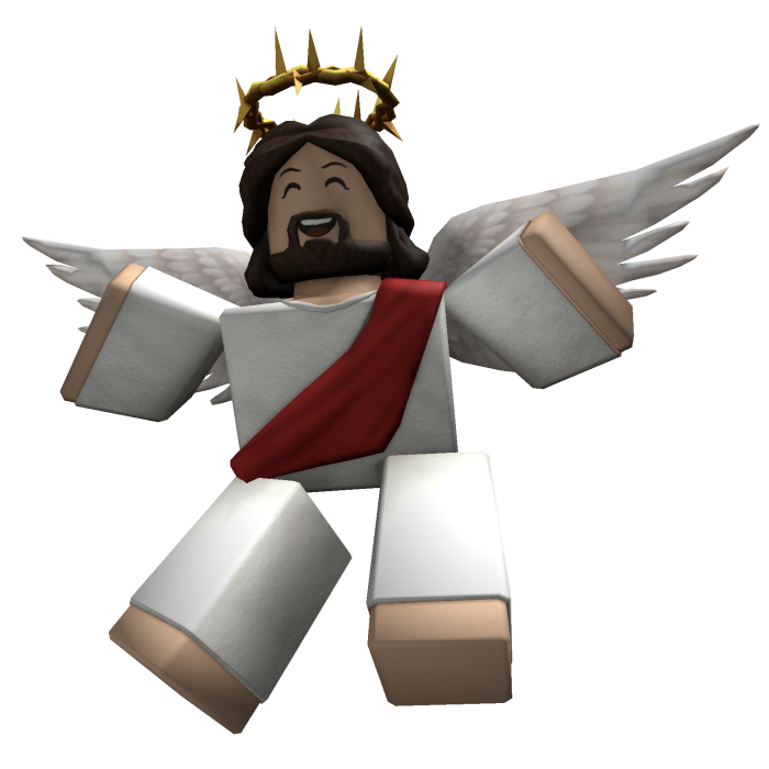 Jesus Happy Angel Cheering Buddy