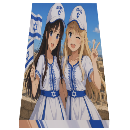 Israel Anime Cape Roblox item