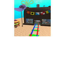 Cart Ride In to the Crusty Crab