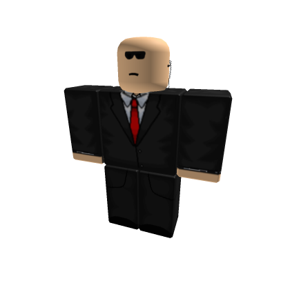 secret agent npc with gun