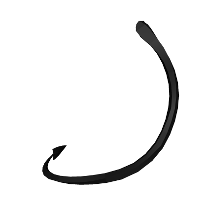 Dark Black Demon Tail thumbnail