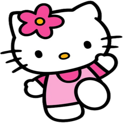 Hello kitty waving hello kitty Roblox decal