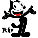 Black and white cartoons
