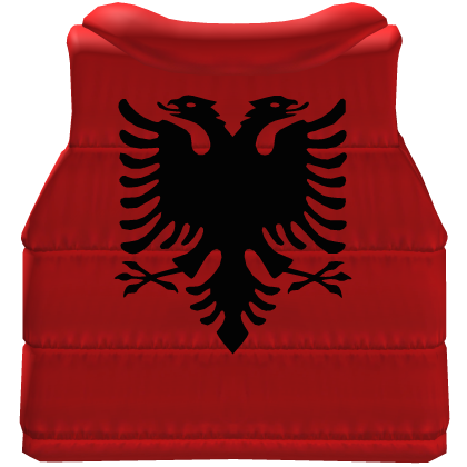 Albanian Puffer Vest Red V1.0 thumbnail