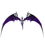 Purple Dragon Eye Stalker Wings