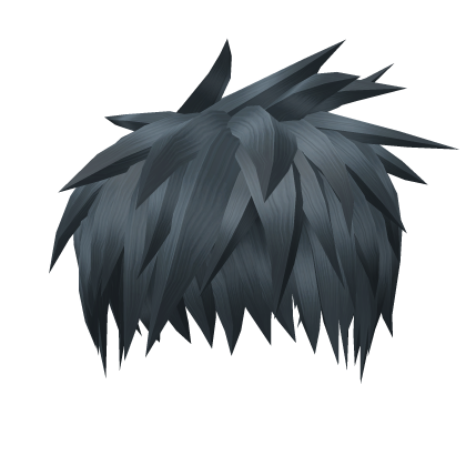 Blue Messy Anime hair 9.0 Roblox item