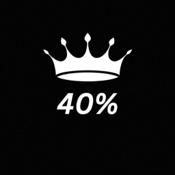 40%