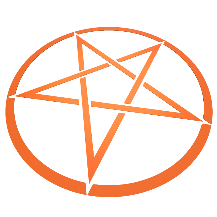 Halloween Pentagram Sigil Aura