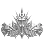 White Cross Star Crown