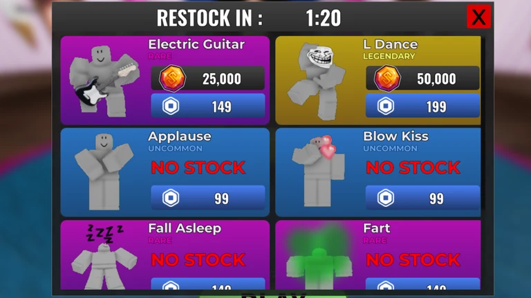 EMOTE SHOP