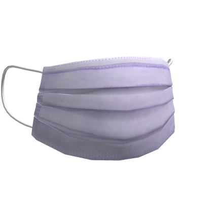 Roblox Item Pastel Purple Face Mask