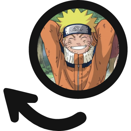 Naruto Uzumaki Meme Circle