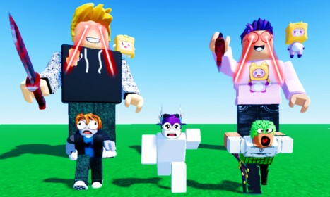Survive LankyBox The Killer😈 (UPDATE!)