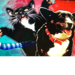 Kat Kong vs dogzilla