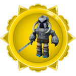 Gold Korblox Warrior