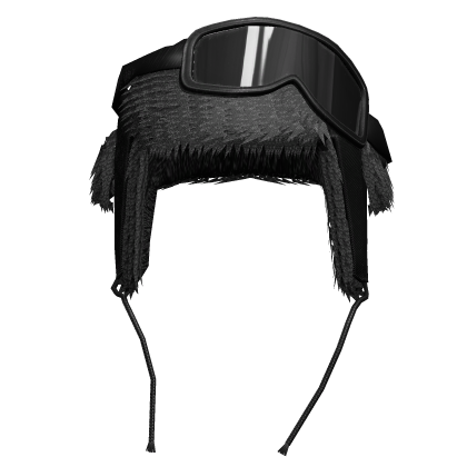 Black y2k Ushanka thumbnail