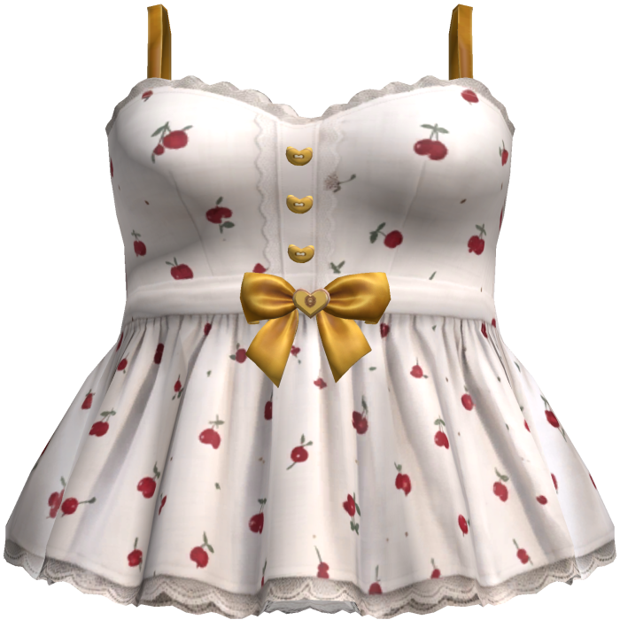 Kawaii Cherry Mini Dress