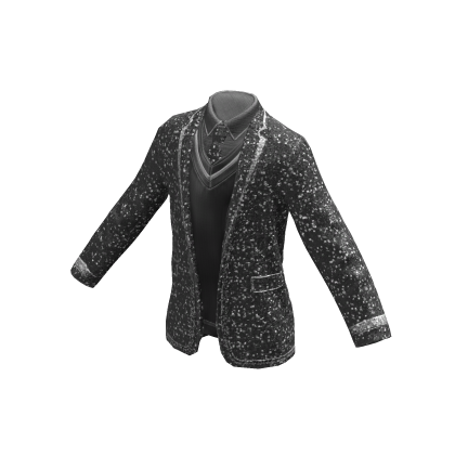 Sparkling Party Suit Jacket | Dark Gray thumbnail