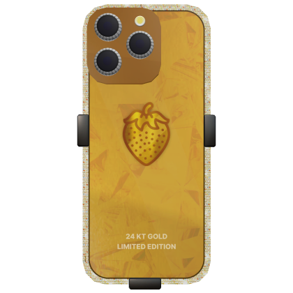 Golden Strawberry Phone Waist thumbnail