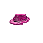 Pink 8-Bit fedora
