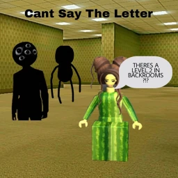 Cant Say The Letter (Backrooms Level 2) icon
